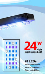 Coburg Aquarium | Zetlight E3-Marine 24W LED