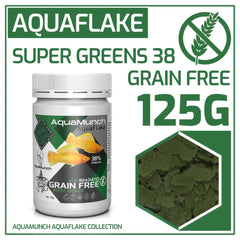 Coburg Aquarium AquaMunch Aquaflake Super Greens | Aquarium Fish Food