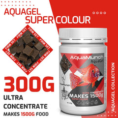 Coburg Aquarium AquaMunch AquaGel Super Colour | Aquarium Fish Food