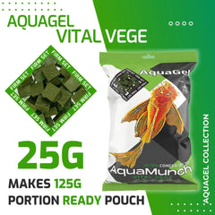 Coburg Aquarium AquaMunch Aquagel Vital Vege | Aquarium Fish Food