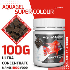 Coburg Aquarium AquaMunch AquaGel Super Colour | Aquarium Fish Food