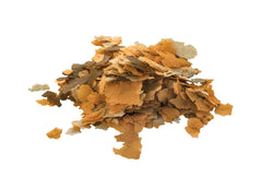 Close-up of Tetra NutriEvolution Goldfish Colour Flakes fish food
