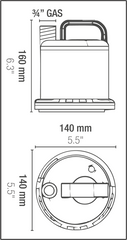 Sicce Ultra Zero Drainage Pump