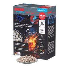 Eheim SUBSTRATpro+ O2xygen biological filter media 2L 2512021 – tourmaline-enhanced sintered glass spheres for freshwater and marine aquarium biological filtration