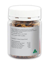 Pisces Freezedried Crickets Jar