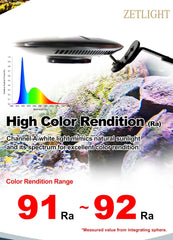 Coburg Aquarium | Zetlight F8 PRO 96W LED