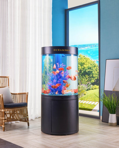 Oceanson V5-068M 68cm Diameter x 108cm / 65cm Aquarium, Stand and Sump