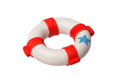 Aqua One Y Ornament Lifebouy 5.6x5.6x1.7cm, red