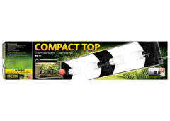 Exo Terra Compact Top Fluorescent Terrarium Canopy Light