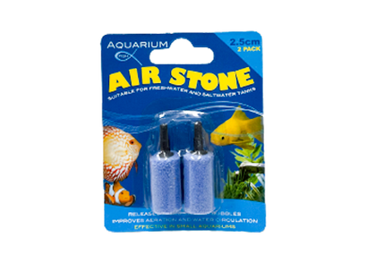 Aquarium Airstone 2pk - 2.5cm