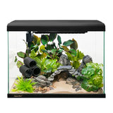 LifeStyle Classic Complete Glass Aquarium Satin Black