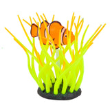 Kazoo - Silicone Plant Sea Anemone w/Clown Fish