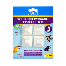 API Weekend Pyramid Fish Feeder 3 day