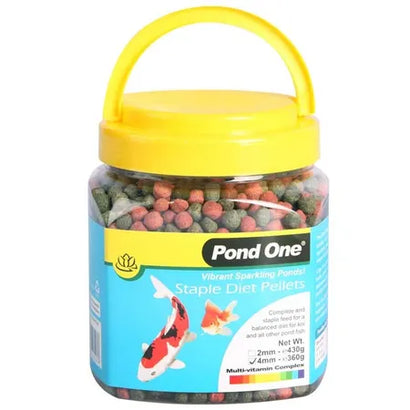 Aqua One Staple Diet Pellet Food 4mm