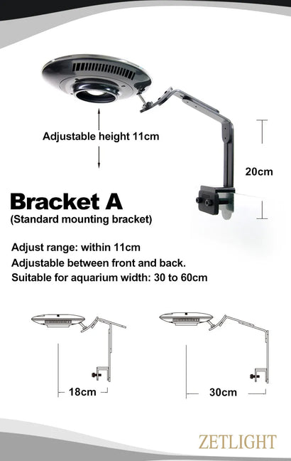 Coburg Aquarium | F8 Pro Mounting Bracket A