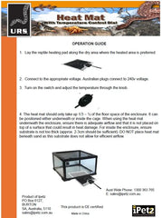URS Heat Mat Small 15x28cm 7w