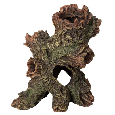 Ornament Hollow Stump 13.5wx9dx15.5cmh