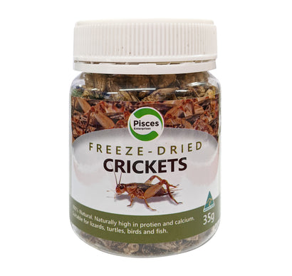 Pisces Freezedried Crickets