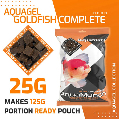 Coburg Aquarium AquaMunch AquaGel Goldfish Complete Aquarium Fish Food