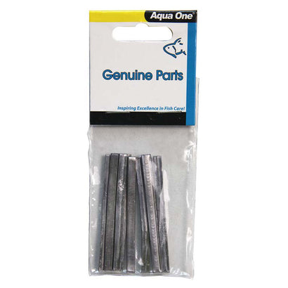 Aqua One 6cm aquarium plant weights 10 pack for securing aquatic plants
