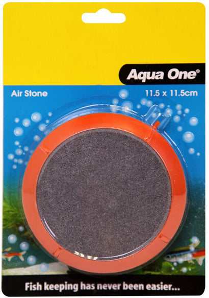Aqua One AIM Airstone Disk Large 11.5cm PVC aquarium air diffuser