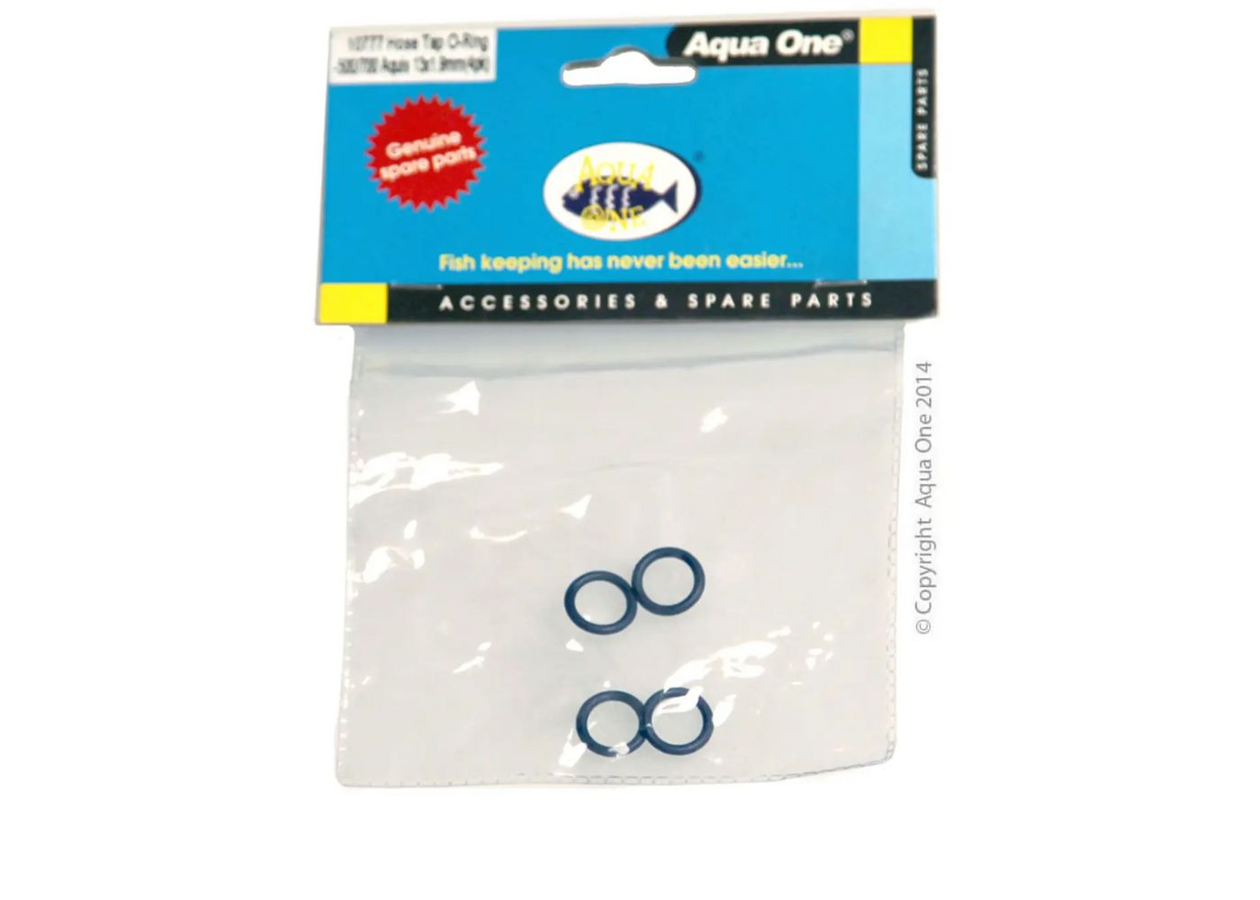Aqua One O-Ring Tap Set 4 Pack for Nautilus 600 and 800 external canister aquarium filters
