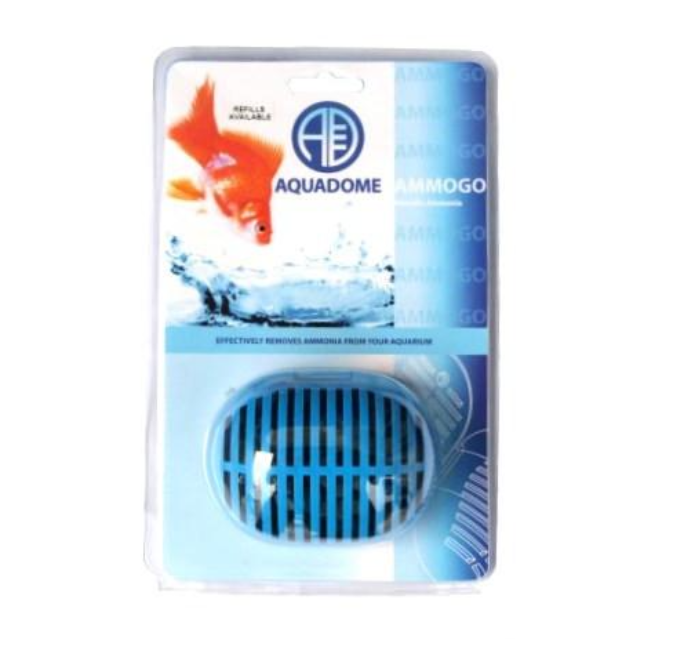 Aquadome AmmoGo aquarium filter media with bamboo carbon and zeolite
