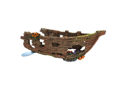 Bioscape Old Shipwreck Stern 32 x 14 x 12cm