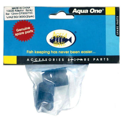 Aqua One Spray Bar Adaptor 12mm 2pk - Aquis 500 700 VA230  300