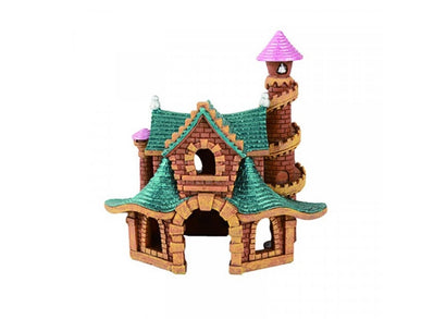 Coburg Aquarium | Bioscape Blue Peak Temple 15 x 15.5cm | Shop aquarium ornaments and fish tank decorations