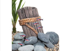 Fluval Ornament - Pier Post Large | Aquarium decorations