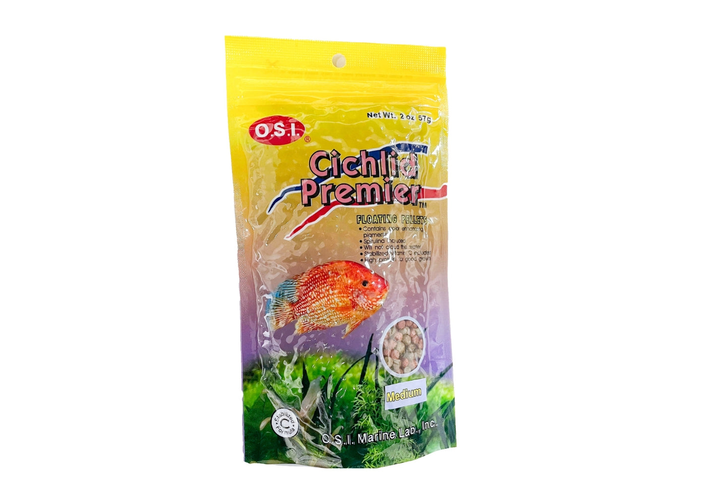 Coburg Aquarium | OSI Cichlid Premier pellet medium | Shop aquarium fish food online