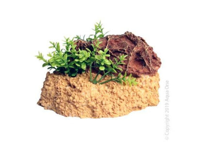 Coburg Aquarium | Ornament Red Rock Garden S 11x9.5x7.5cmH