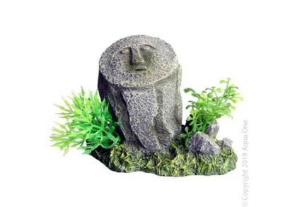 Coburg Aquarium | Ornament Stone Face Garden 9.5x6x6.5cmh