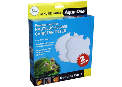 Coburg Aquarium | Wool 2pk 81w - Nautilus 600/800 | Shop filter media and parts online