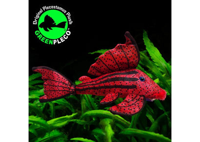 Fish Plushie - Crimson Pleco 30cm