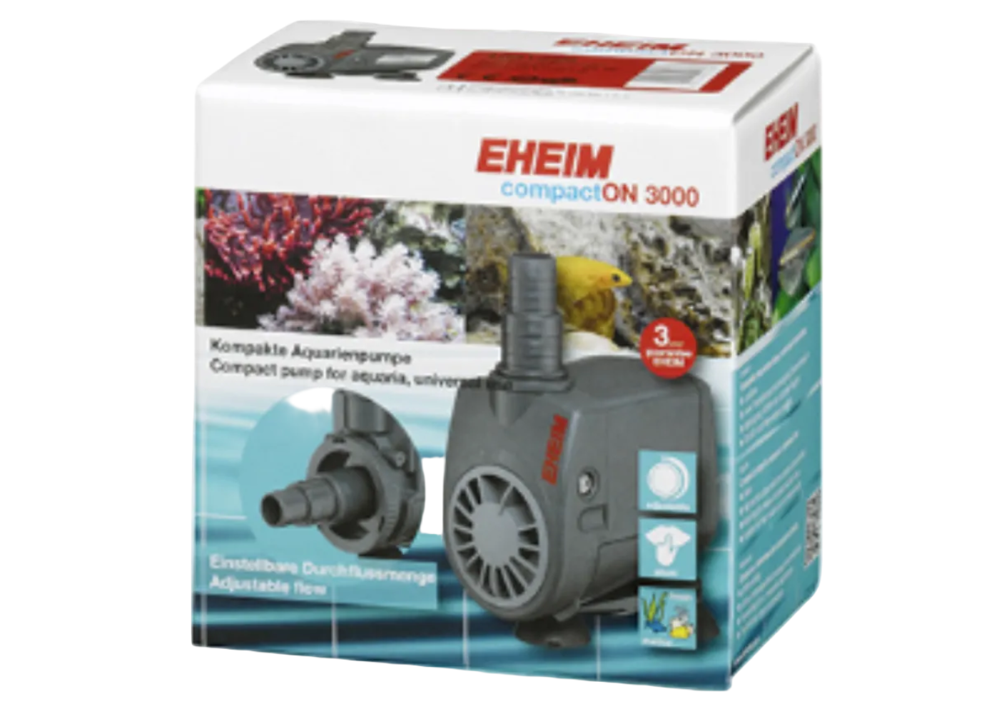 Eheim Impeller installed inside an Eheim CompactON 3000 water pump