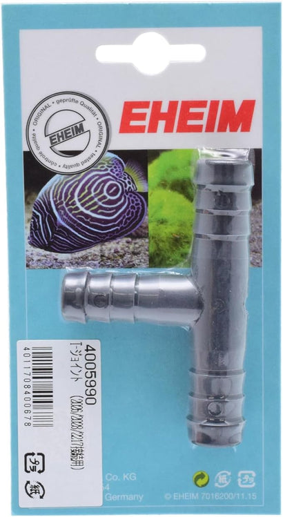 EHEIM Reducing T-Piece 16/22mm to 12/16mm aquarium hose connector for filtration systems