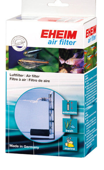 Eheim Airfilter 400300 – modular air-driven sponge filter for quarantine breeding and small aquariums with thick filter sponge and click-together tube design