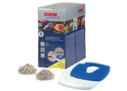 Eheim Filter Media Set installed inside a Professionel 3e canister filter
