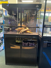 Degen Reptile Tank with Cabinet