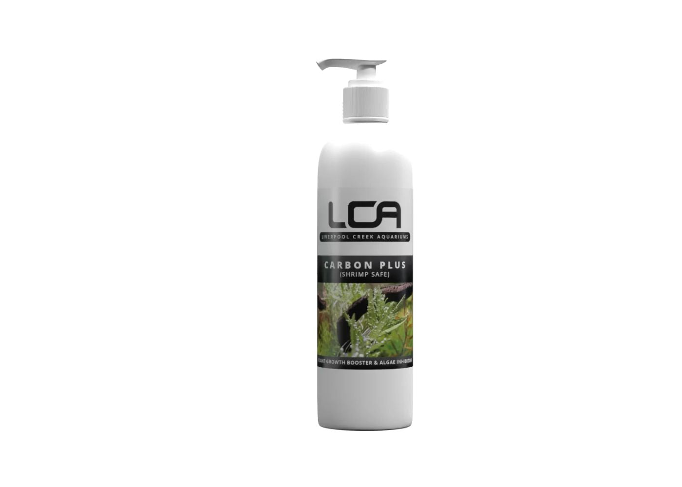 Liverpool Creek Aquariums LCA Carbon PLUS shrimp safe liquid carbon 500ml pump bottle