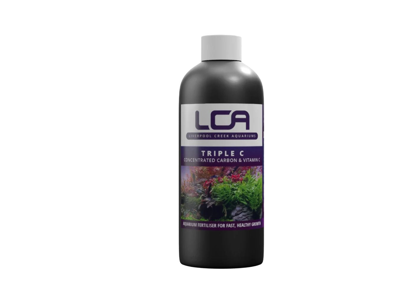 Liverpool Creek Aquariums LCA Triple C liquid carbon plant supplement 500ml bottle