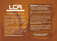 Liverpool Creek Aquarium - Tannin Plus 250ml | Buy Aquarium Water Treatments Online | Coburg Aquarium