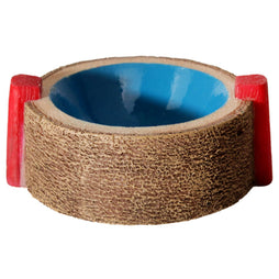 Reptile One Hermit Crab Round Bow Blue 6 x 7.5 x 3cm