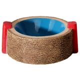 Reptile One Hermit Crab Round Bow Blue 6 x 7.5 x 3cm