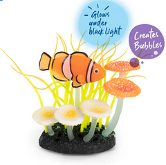 Kazoo - Silicone Plant Coral Garden with Clown Fish & Air