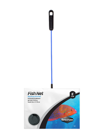 Seachem fish net 20cm 8 inch long handle aquarium net for fish and shrimp handling
