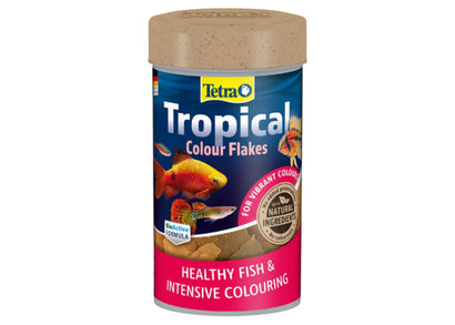 Tetra NutriEvolution Goldfish Colour Flakes 20g front packaging