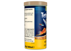 TetraMin NutriEvolution Tropical Flakes 200g back with feeding instructions and nutritional information